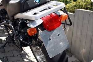 Heck der BMW R 1150 GS