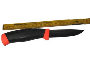 Gesamtlänge des Messers: Etwa 21,5 cm