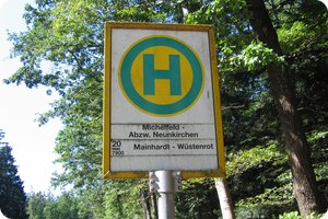 Detail am Nachweispunkt »Rote Steige (Michelfeld)«