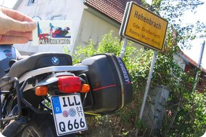 Am Nachweispunkt »Hohenbrach«