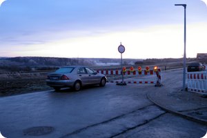Silvester – stellvertretend für alle Straßensperren 2015