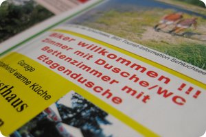 Einfach abwischen, schon ist alles in Ordnung