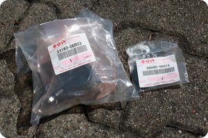 Die neuen Teile von Suzuki