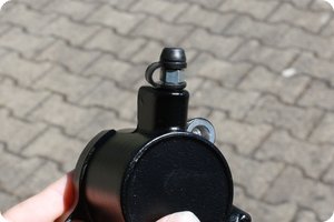 Mit dabei: Ein neues Ventil am Zylinder