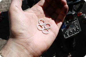 Neue Dichtringe? Selbstverständlich!