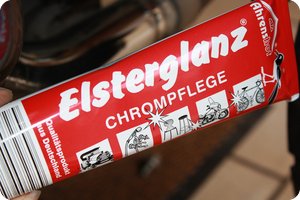 Für die Krümmer: Elsterglanz Chrompflege