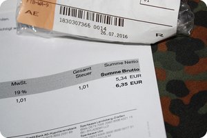 Die Kosten für die Schraube: 6,35 Euro