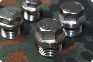 Aus Stahl hätte mir gereicht, diese sind aus V4A