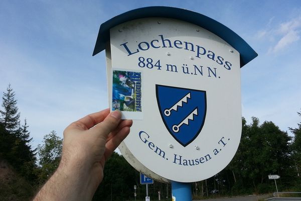 Detail am Nachweispunkt »Lochenpass«
