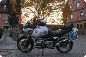 Die Sonne geht langsam aber sicher unter