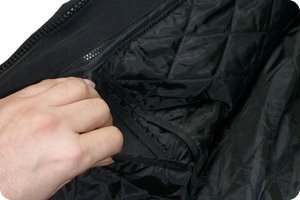 Unverständlich: Innentasche an der rechten Seite