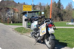 Am Nachweispunkt »Wegscheidel«