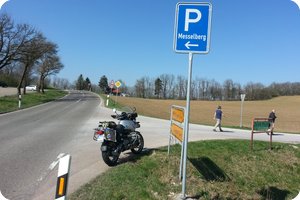 Am Nachweispunkt »Messelberg«