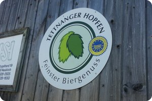 »Tettnanger Hopfen – feinster Biergenuss«