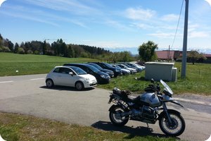 Unterwegs sind heute wieder ziemlich viele