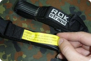 Sicherheitshinweise zur Anwendung der ROK Straps
