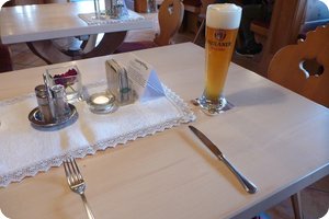 Ist der Salat weg verwandelt sich Spezi in Weizen