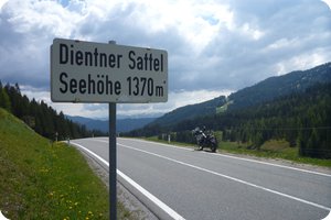 Am Nachweispunkt »Dientner Sattel«