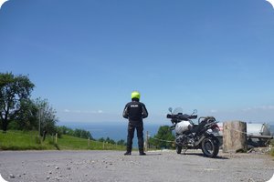 Obligatorisch: Zwischenstopp mit Blick auf den See