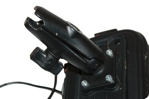 Der etwa 95 mm lange Arm an der Tasche