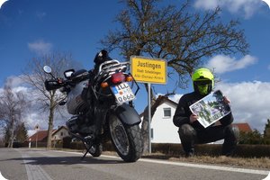 Am Nachweispunkt »Justingen«