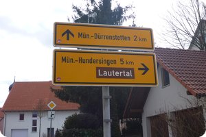 Auf geht's in Richtung Lautertal