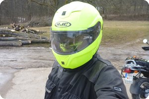 Selfie (wegen der mit Lederöl behandelten Jacke)