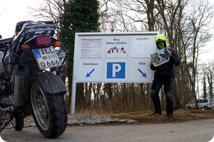 Am Nachweispunkt »Hohenneuffen«
