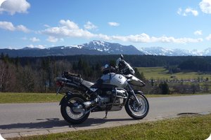 Alpenpanorama bei Niedersonthofen