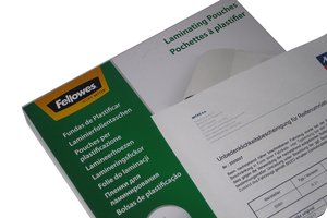 Laminiertaschen von Fellowes (100 Mikron)