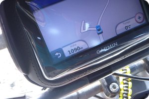 1'090 Höhenmeter sagt mir das Navi
