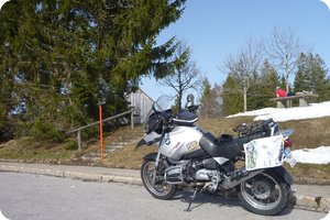 Am Nachweispunkt »Jochpass«
