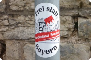 Franken möchte nicht Bayern sein!