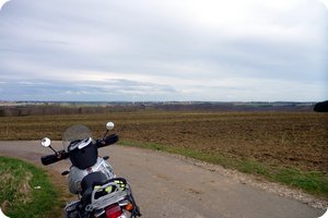 Auch in der Ferne: Blau ist der Himmel nicht mehr