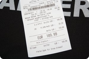 Ja, ich muss alles selber bezahlen