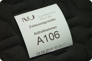 Nummer A106 – aktuell war gerade A058