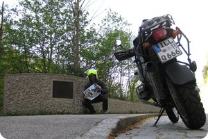 Am Nachweispunkt »Kesselbergstraße«