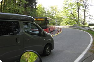 Es sind nicht nur Motorradfahrer unterwegs