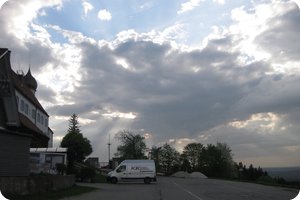 Eindrucksvolle Gebilde am Himmel