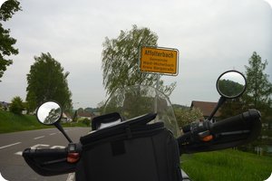 Ich stehe bei Affolterbach