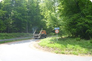 Da tuckert er dahin der »verfahrene LKW«