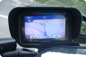 Eine Stunde Fahrt bis zum nächsten Nachweis