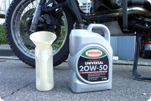 20W-50 für die BMW R 1150 GS