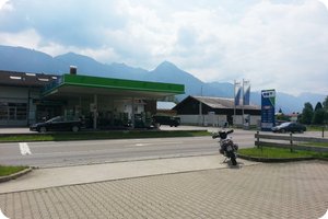OMV Tankstelle in Fischen im Allgäu