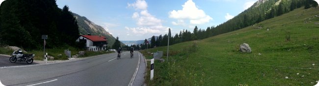 Panorama am Spitzingsattel