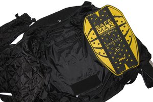 Die Tasche ist so groß wie der Protektor