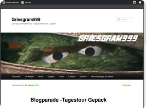 griesgram999.wordpress.com: Blogparade -Tagestour Gepäck