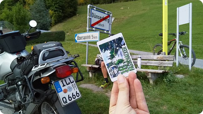 Am Nachweispunkt »Dünserberg«