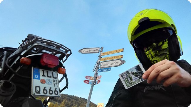 Am Nachweispunkt »Eggerstanden«
