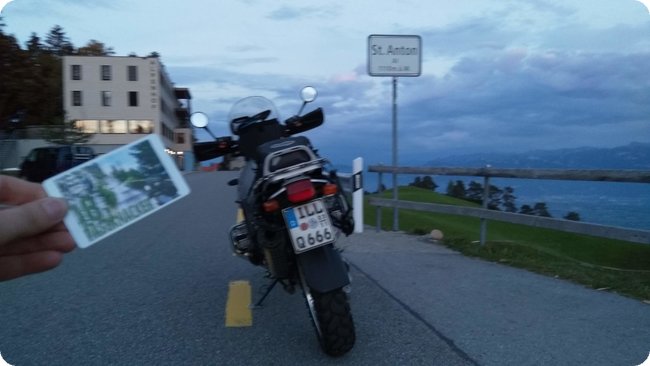 Am Nachweispunkt »St. Anton«